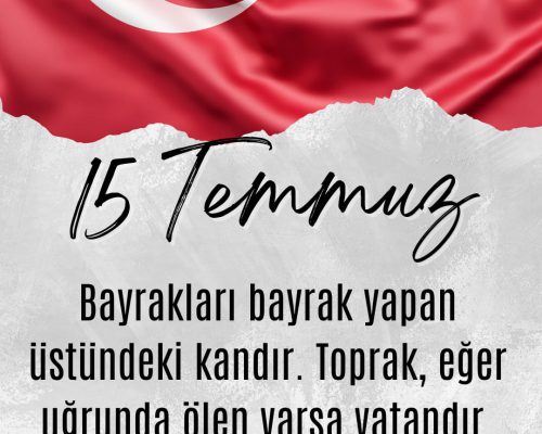 15 Temmuz 2016 tarihinde Ülkemizde Hain  Darbe Girişimi
