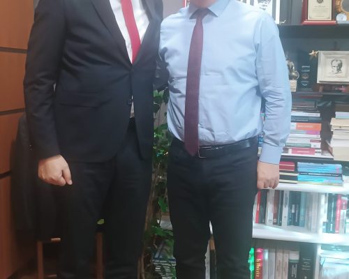Cumhuriyet Halk Partisi Ankara Milletvekilimiz Sayın Murat Emir’i TBMM de Ziyaret
