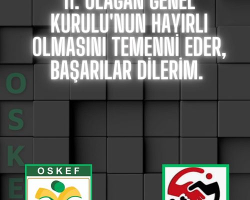 Eskişehir Sürücü Kursları Dernegi’mizin 11. Olagan Genel Kurulu