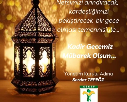 Kadir Gecemiz Mübarek Olsun