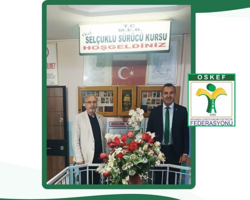 Federasyonumuza bağlı Konya Sürücü Kursları Derneğimizin Düzenlemiş Olduğu İstişare Toplantısına Katılım
