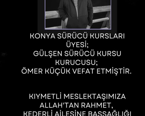 Değerli Meslektaşımız Ömer Küçük ‘ e Veda