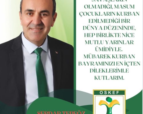 Mübarek Kurban Bayramınızı En İçten Dileklerimle Kutlarım