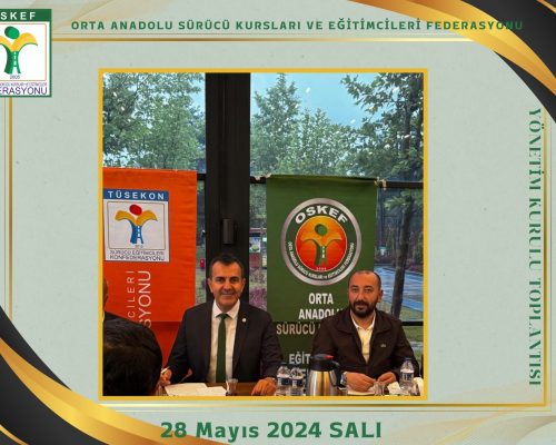 Orta Anadolu Sürücü Kursları ve Eğitimcileri Federasyonumuzun Yeni Dönem İlk Yönetim Kurulunu Ankara’da Gerçekleştirdik