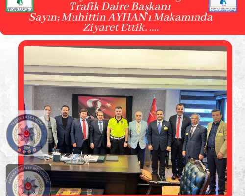 Sayın Genel Müdürümüz ve Daire Başkanımızı Ziyaret Ettik